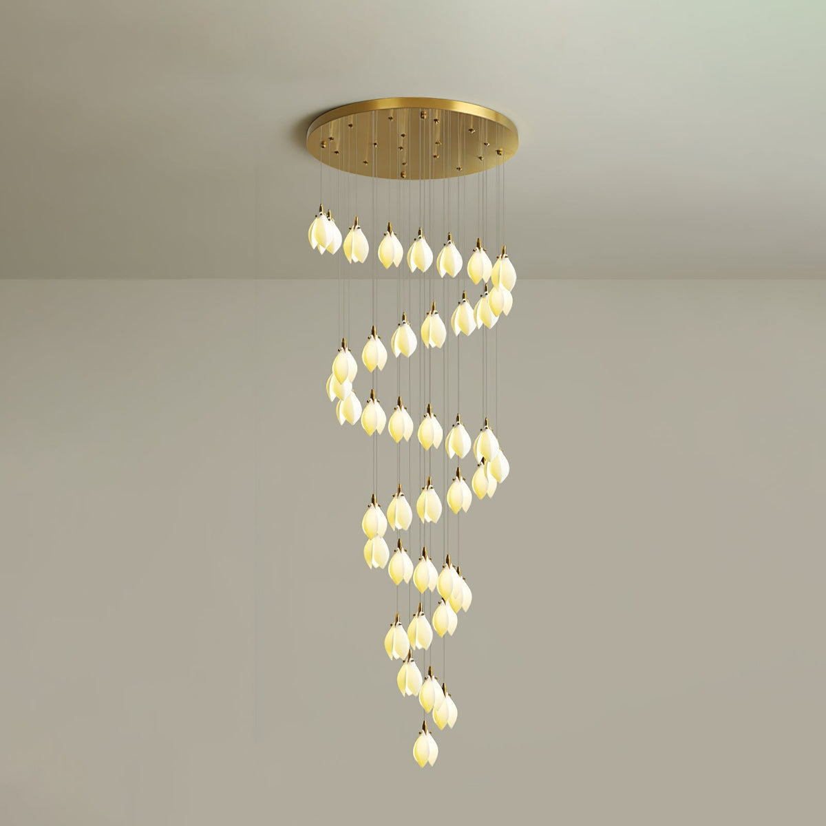 Seldenenna Ceramic Chandelier-Moonnatur