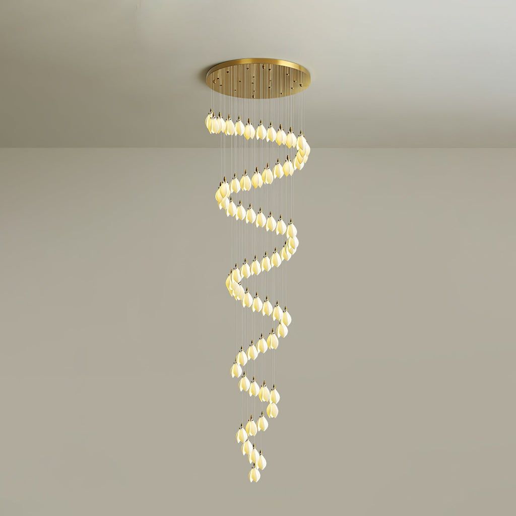 Seldenenna Ceramic Chandelier-Moonnatur