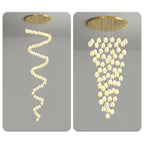 Seldenenna Ceramic Chandelier-Moonnatur