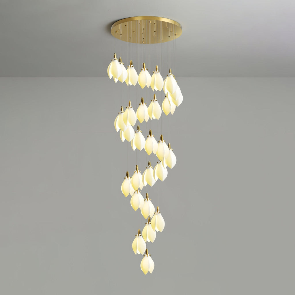 Seldenenna Ceramic Chandelier-Moonnatur