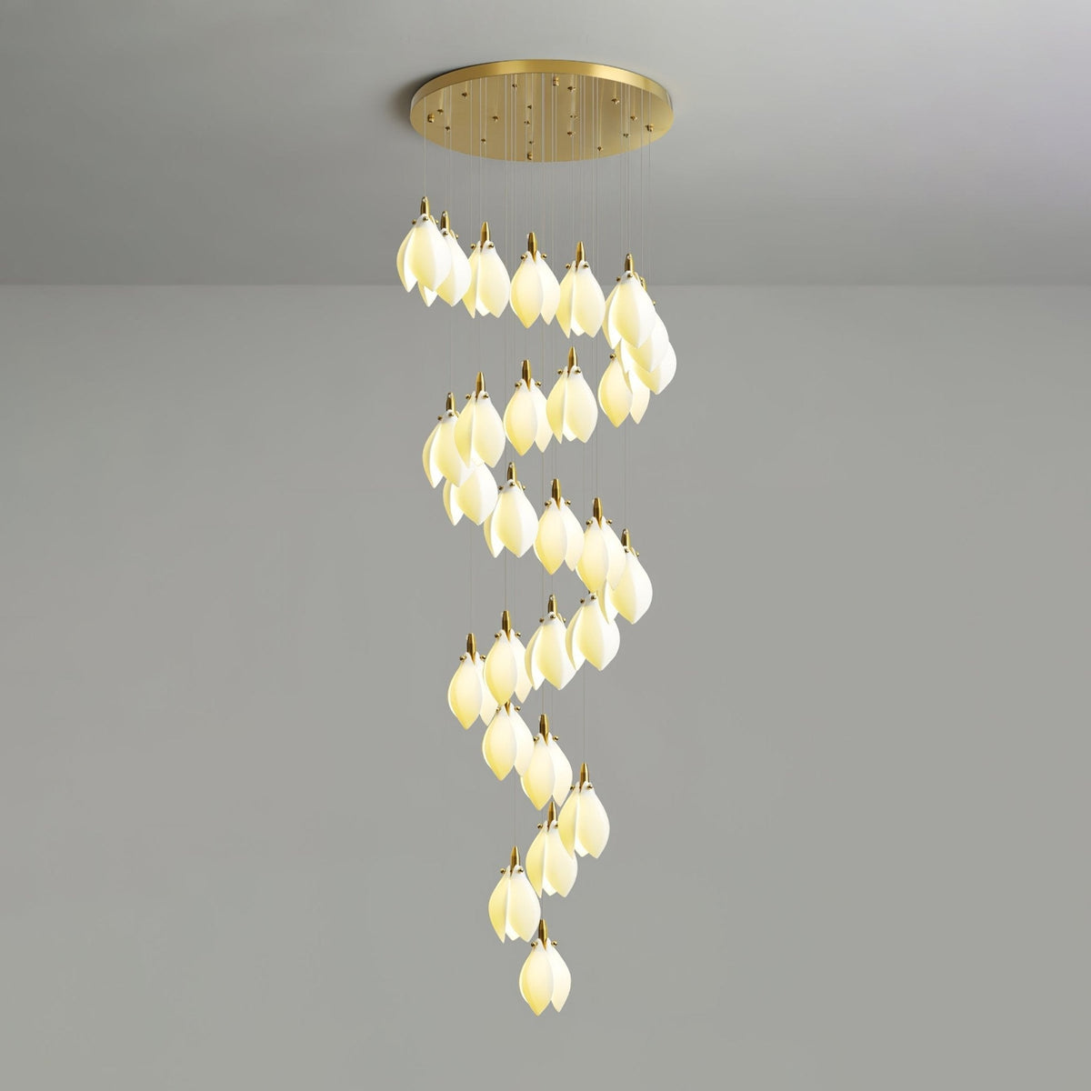 Seldenenna Ceramic Chandelier-Moonnatur