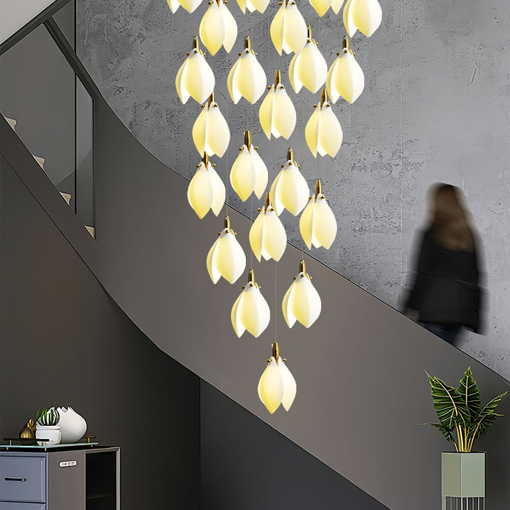 Seldenenna Ceramic Chandelier-Moonnatur