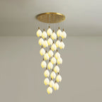 Seldenenna Ceramic Chandelier-Moonnatur