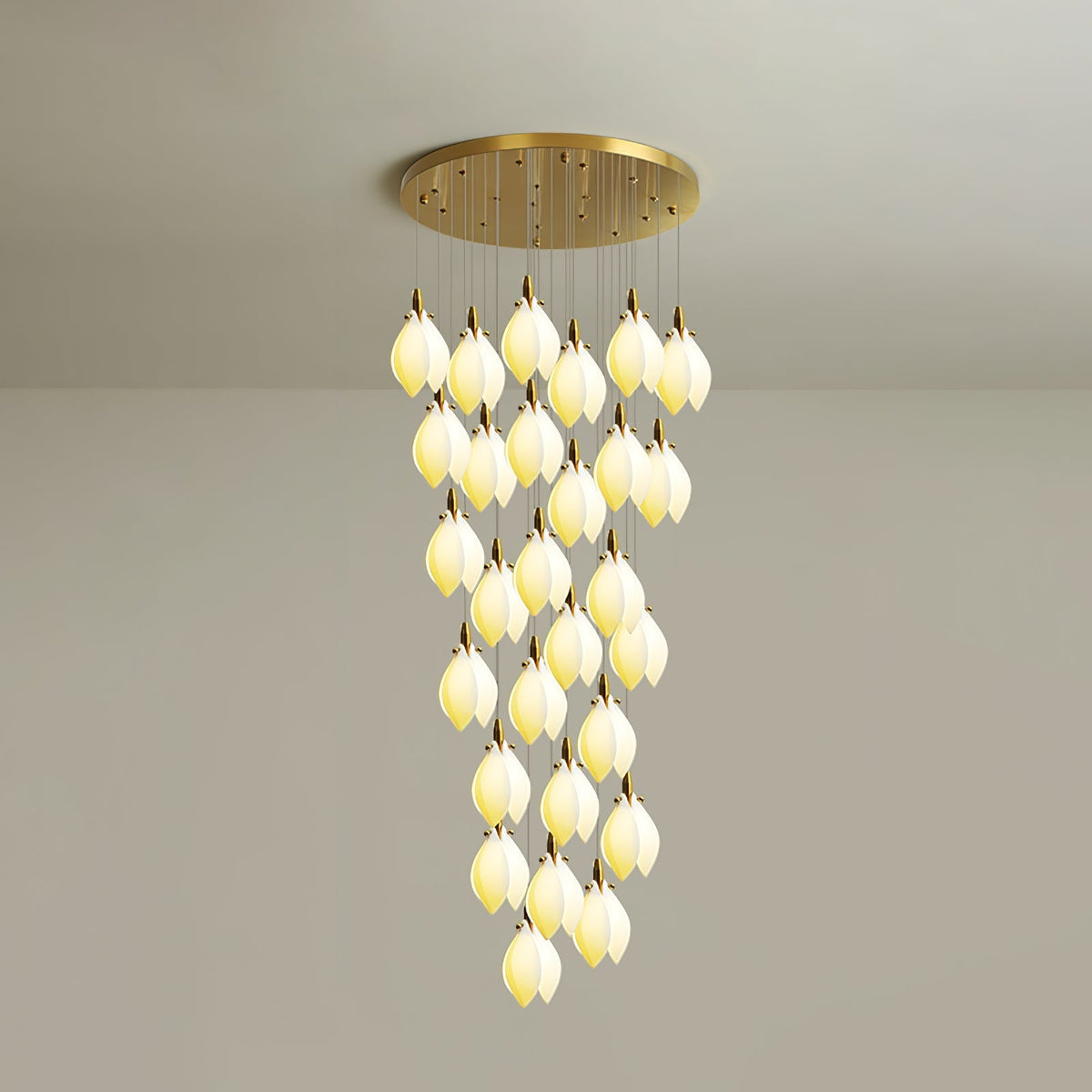 Seldenenna Ceramic Chandelier-Moonnatur