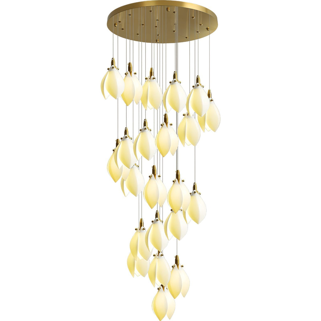 Seldenenna Ceramic Chandelier-Moonnatur