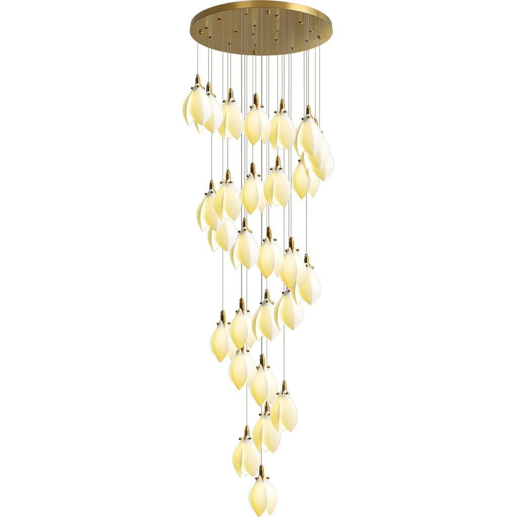 Seldenenna Ceramic Chandelier-Moonnatur