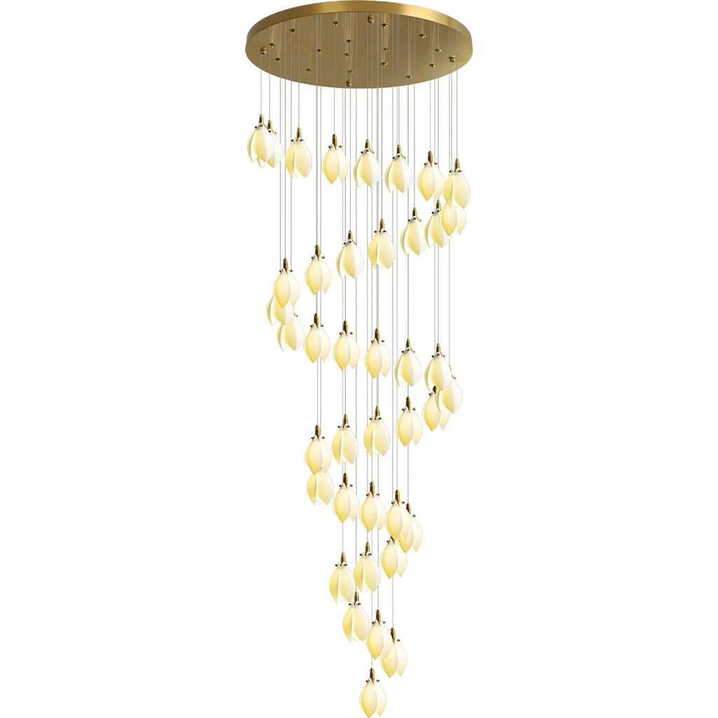Seldenenna Ceramic Chandelier-Moonnatur