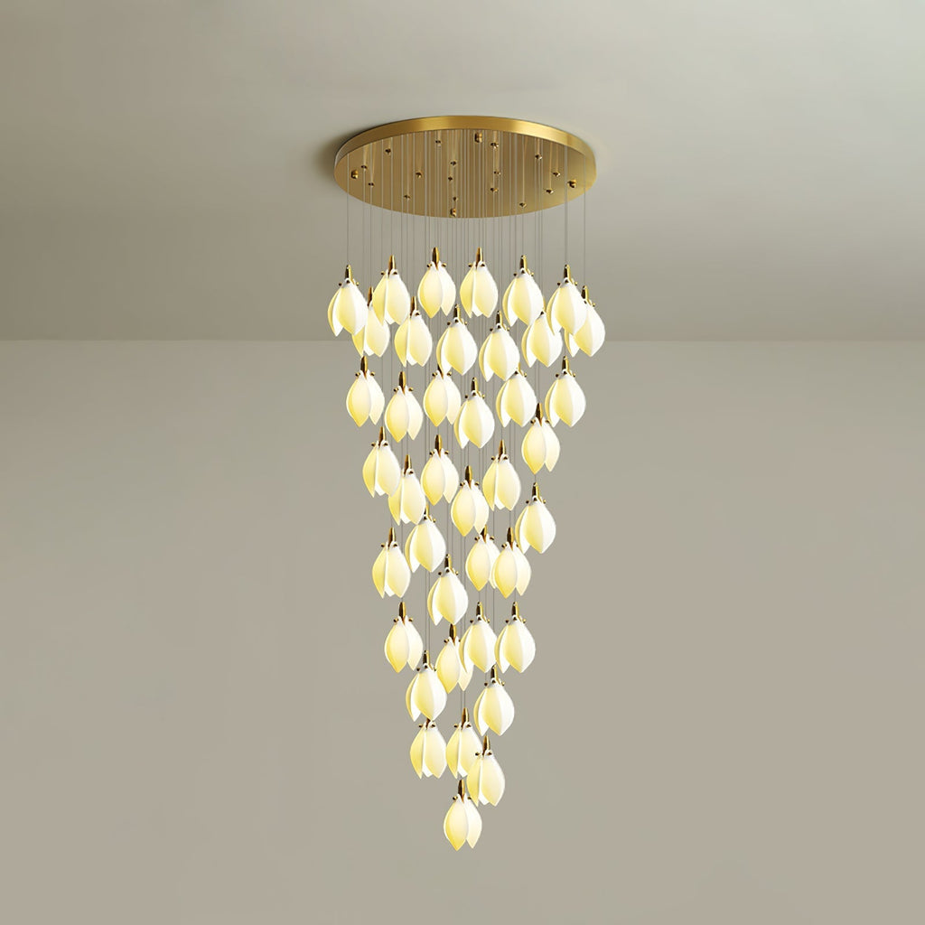 Seldenenna Ceramic Chandelier-Moonnatur