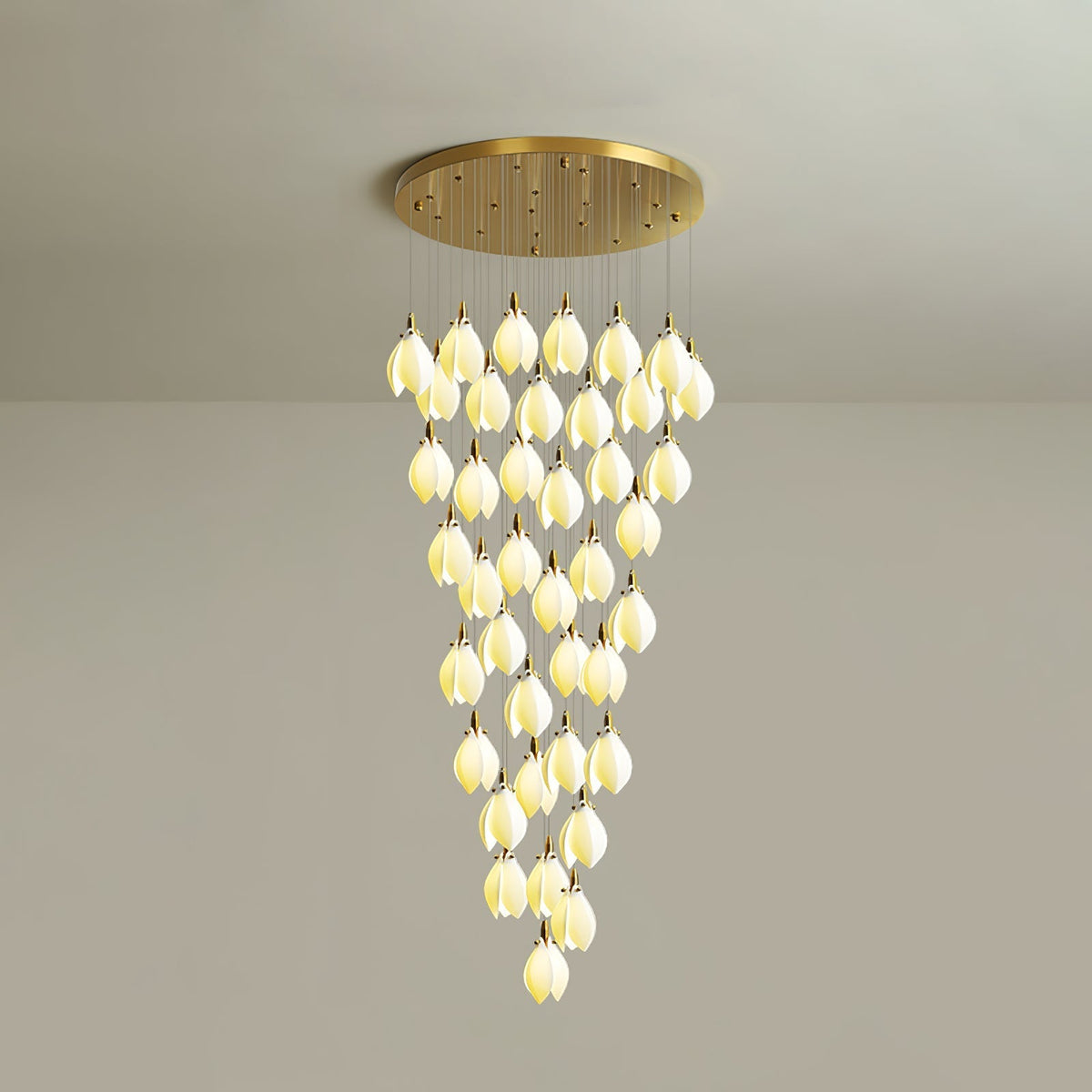 Seldenenna Ceramic Chandelier-Moonnatur