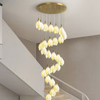 Seldenenna Ceramic Chandelier-Moonnatur