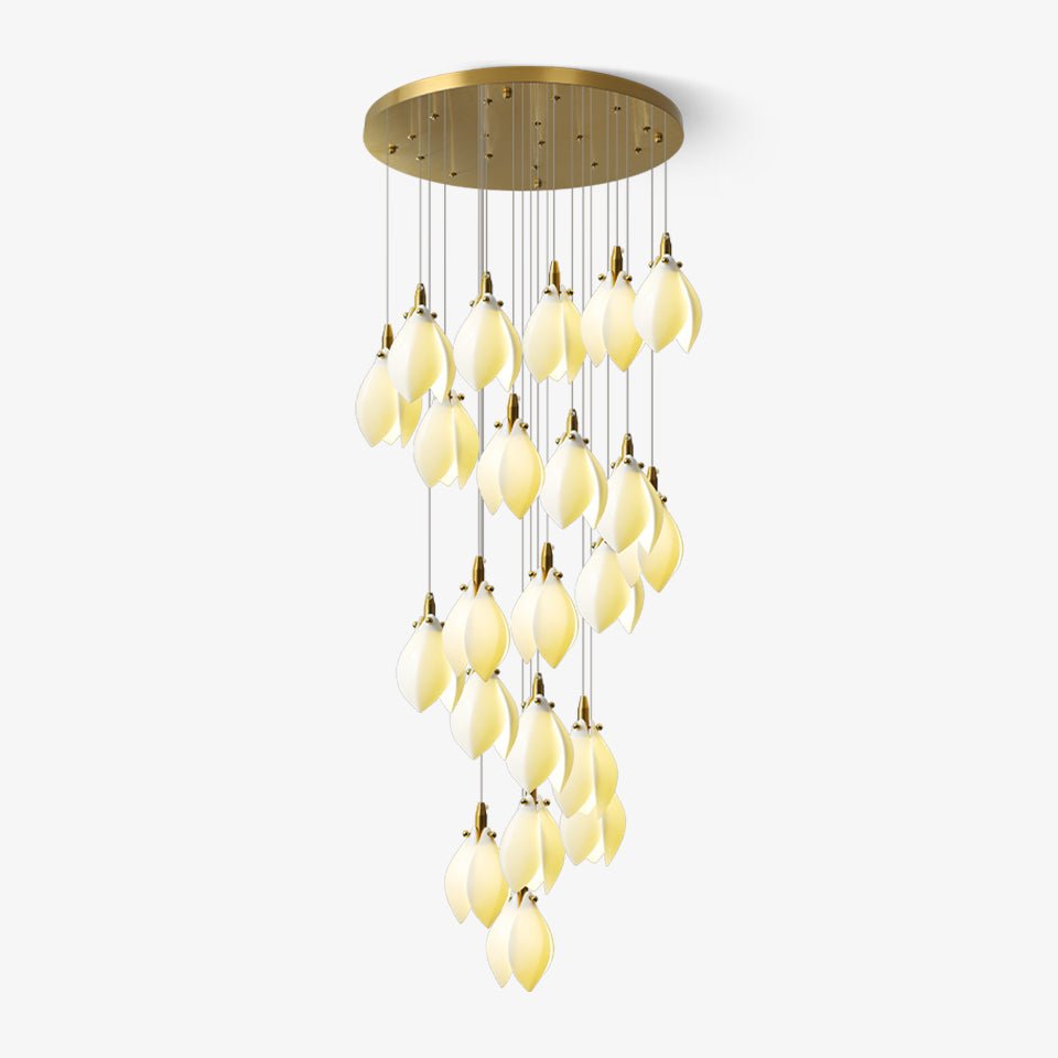 Seldenenna Ceramic Chandelier-Moonnatur