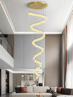 Seldenenna Ceramic Chandelier-Moonnatur