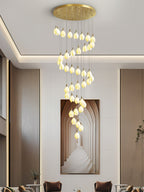 Seldenenna Ceramic Chandelier-Moonnatur
