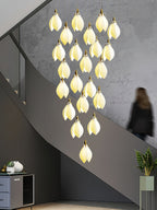 Seldenenna Ceramic Chandelier-Moonnatur
