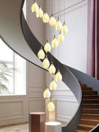Seldenenna Ceramic Chandelier-Moonnatur