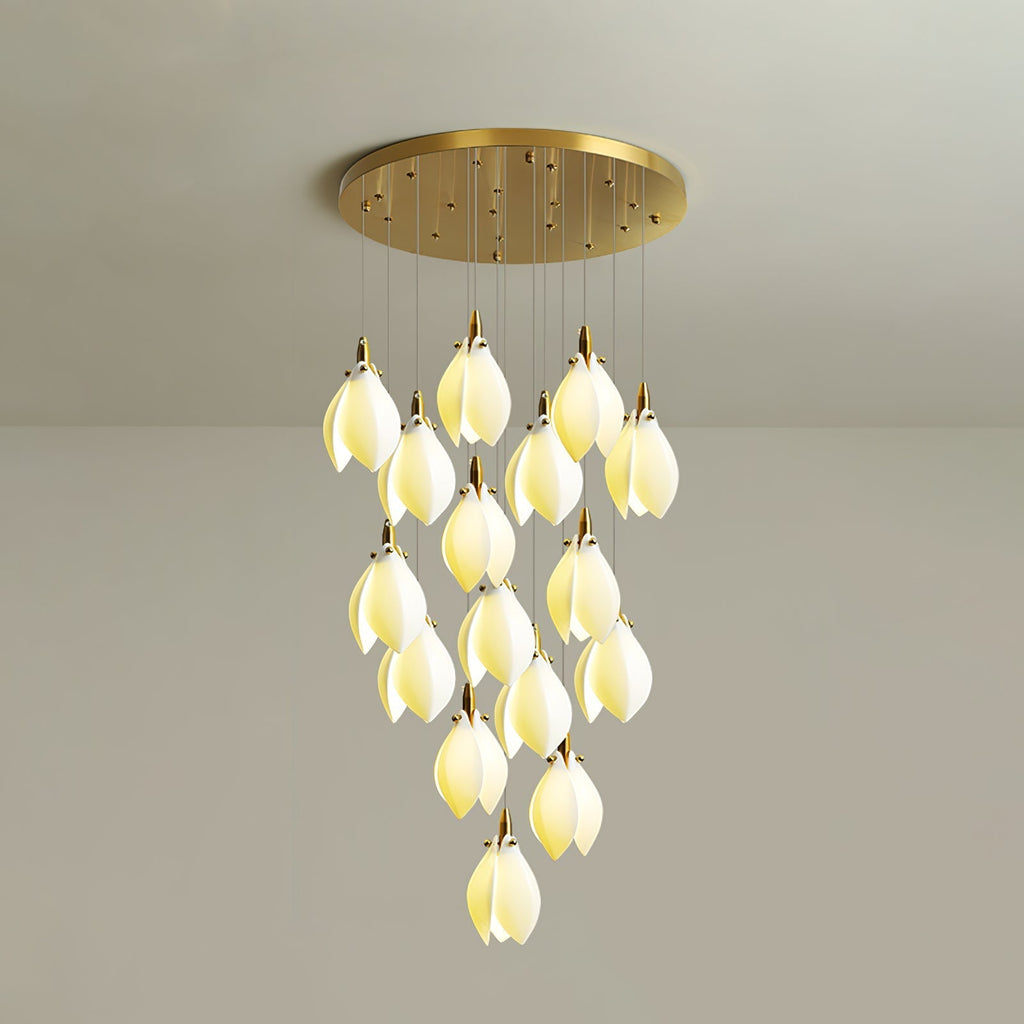 Seldenenna Ceramic Chandelier-Moonnatur