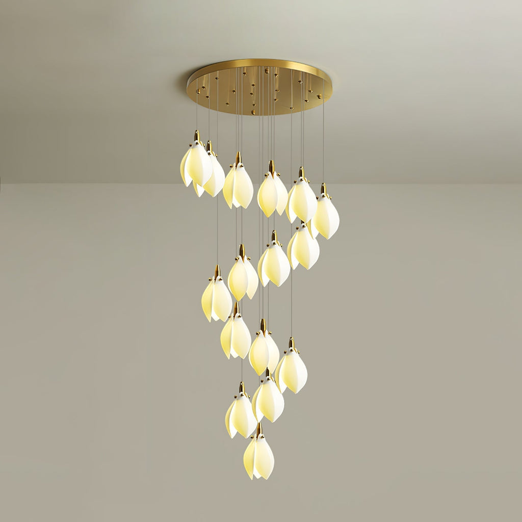 Seldenenna Ceramic Chandelier-Moonnatur