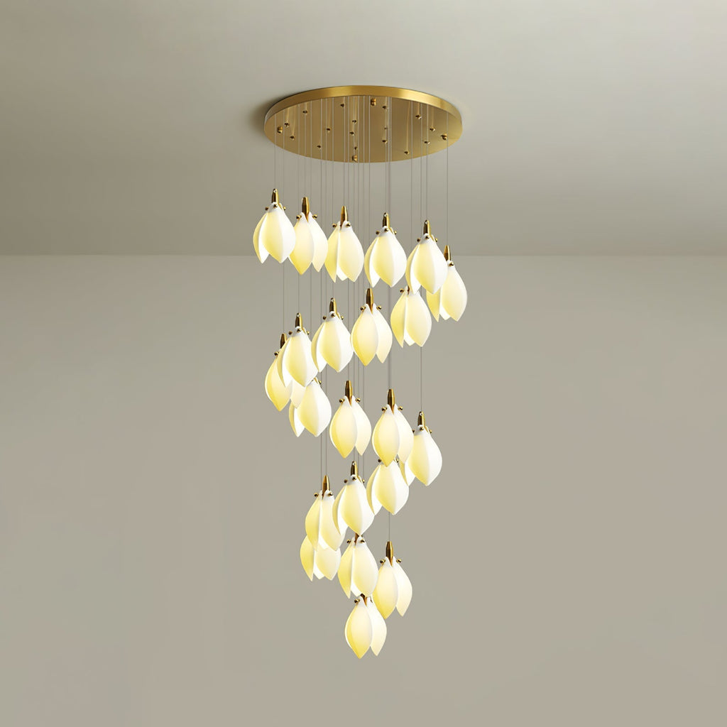 Seldenenna Ceramic Chandelier-Moonnatur