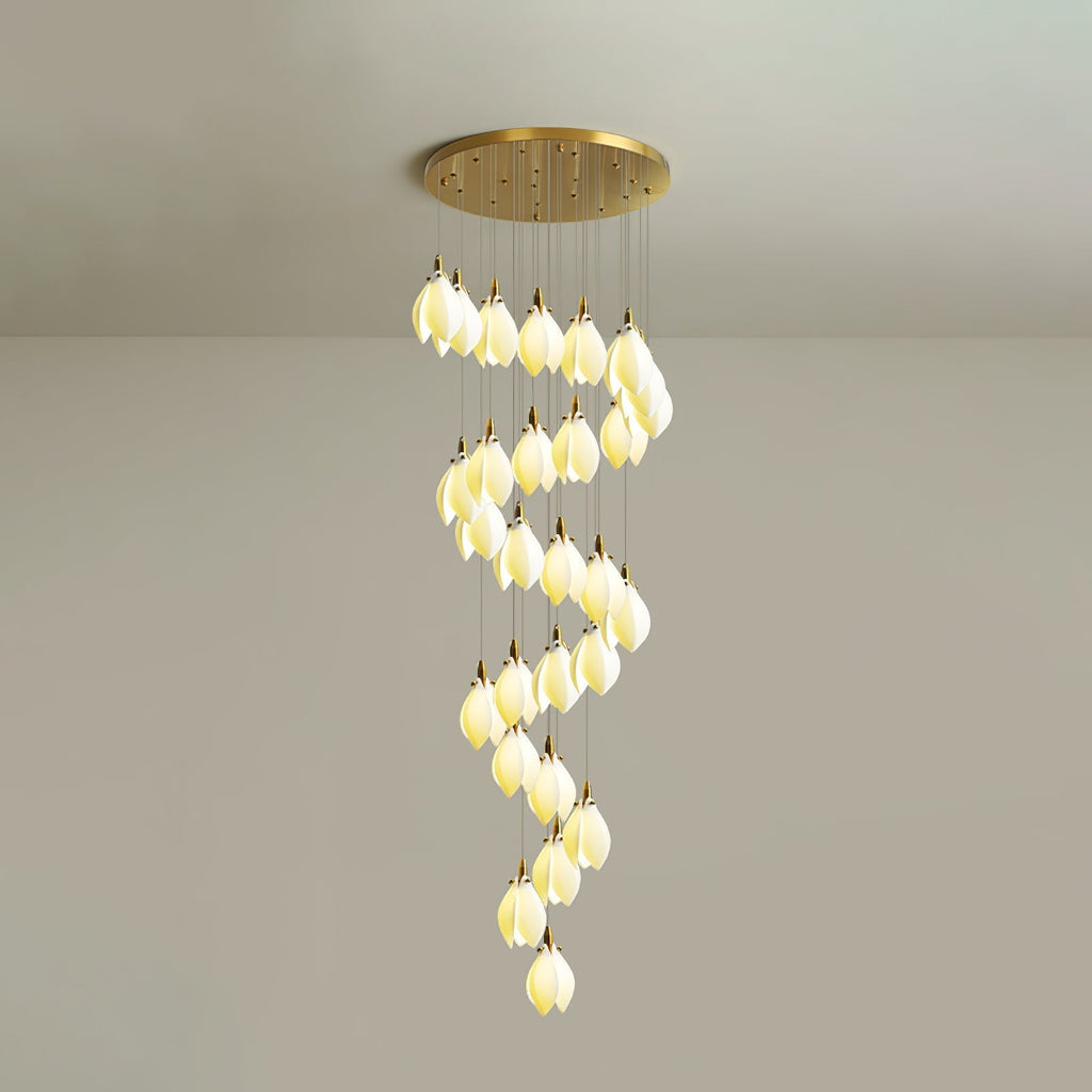 Seldenenna Ceramic Chandelier-Moonnatur