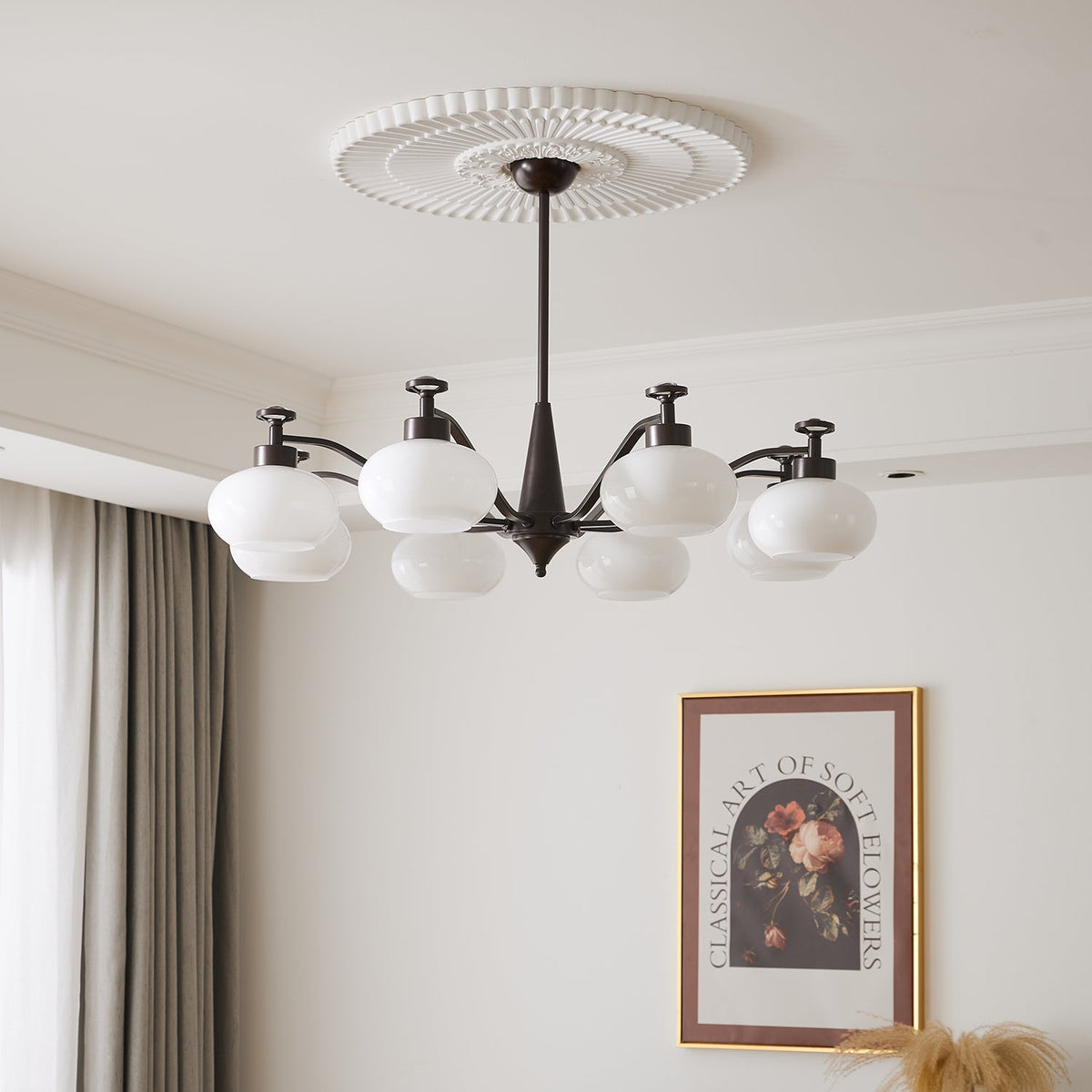 Celynenna Glass Chandelier-Moonnatur