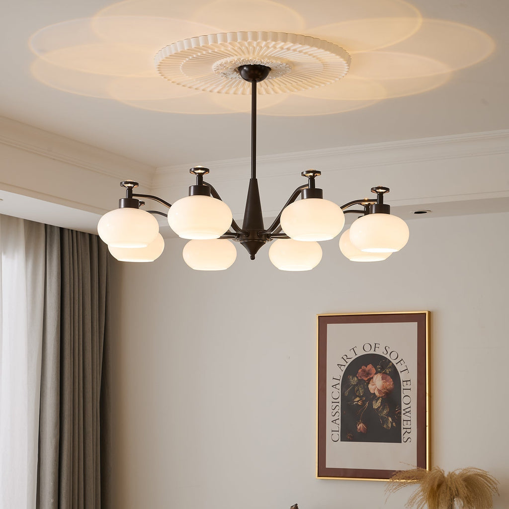 Celynenna Glass Chandelier-Moonnatur