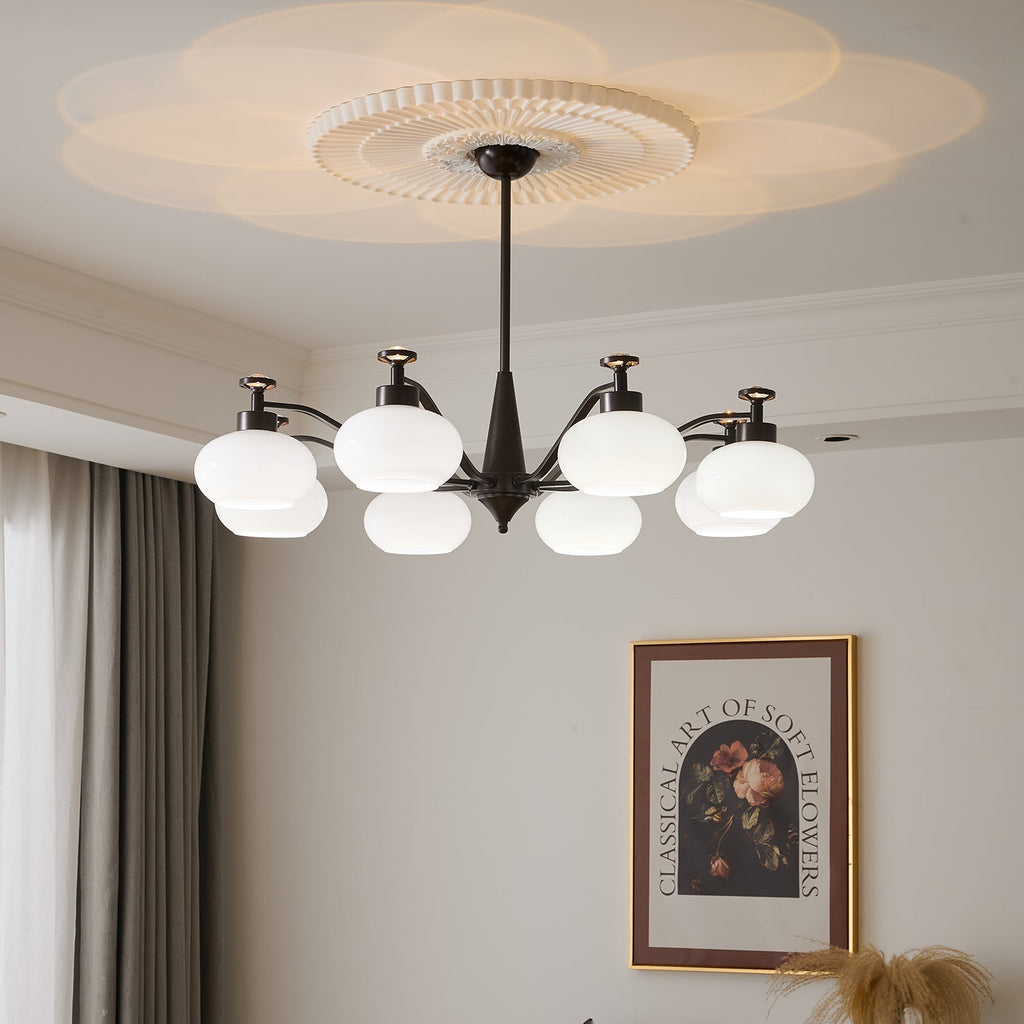 Celynenna Glass Chandelier-Moonnatur