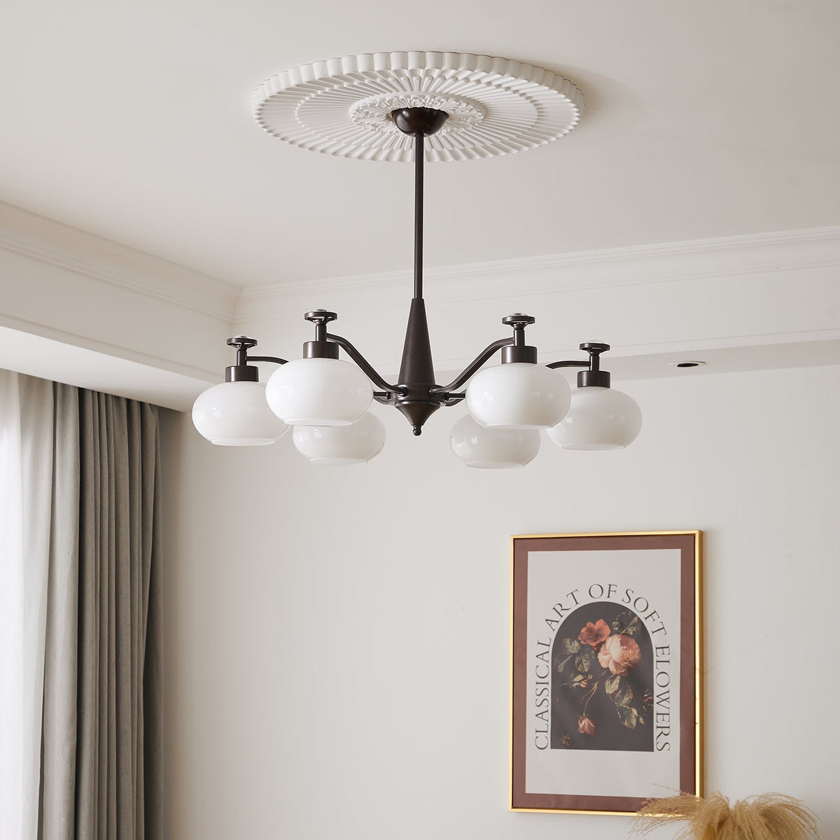 Celynenna Glass Chandelier-Moonnatur