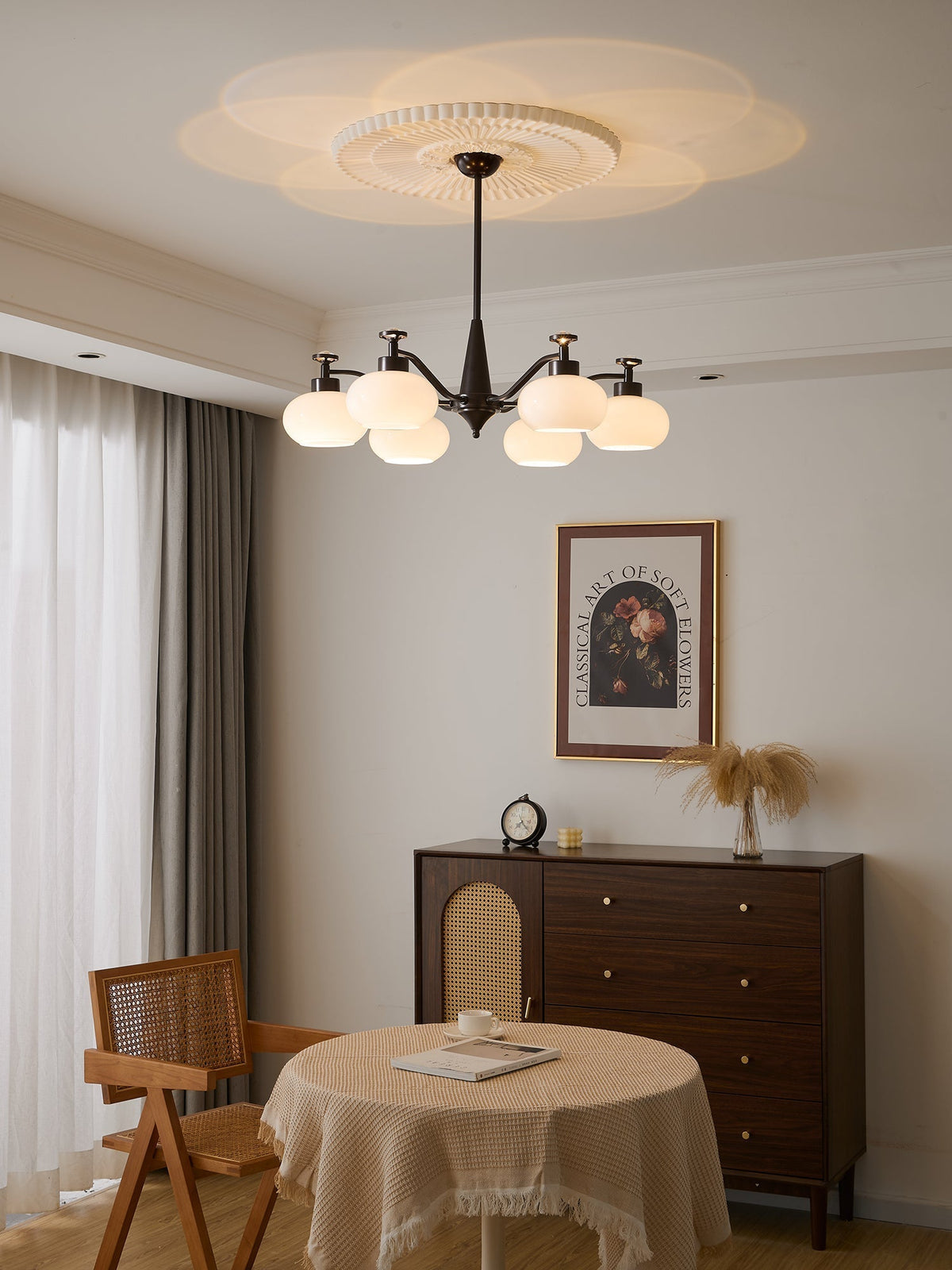 Celynenna Glass Chandelier-Moonnatur