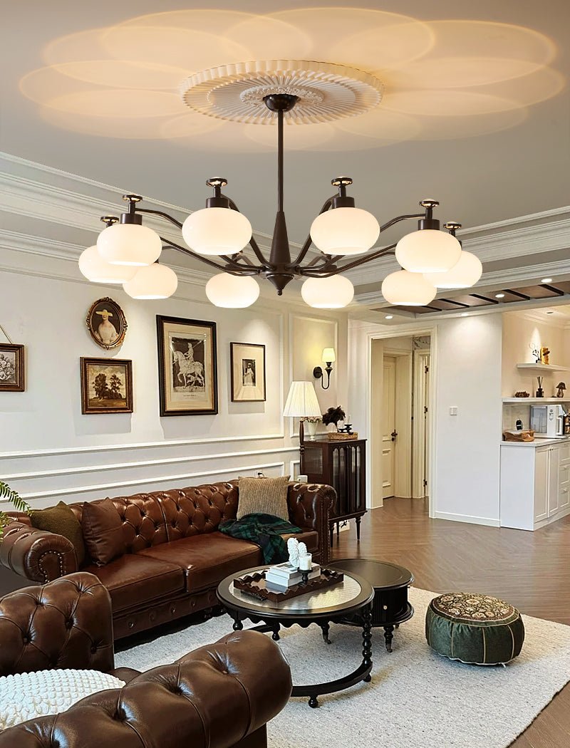 Celynenna Glass Chandelier-Moonnatur