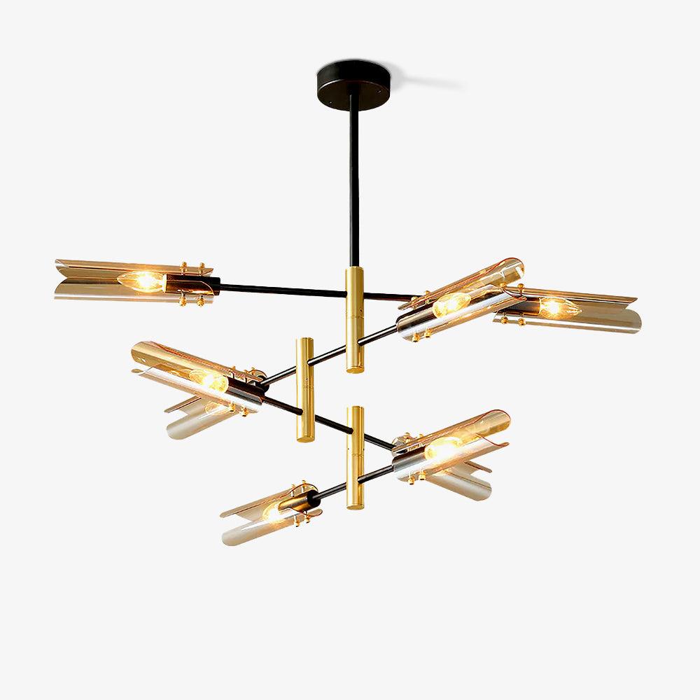 Darellith Glass Chandelier-Moonnatur