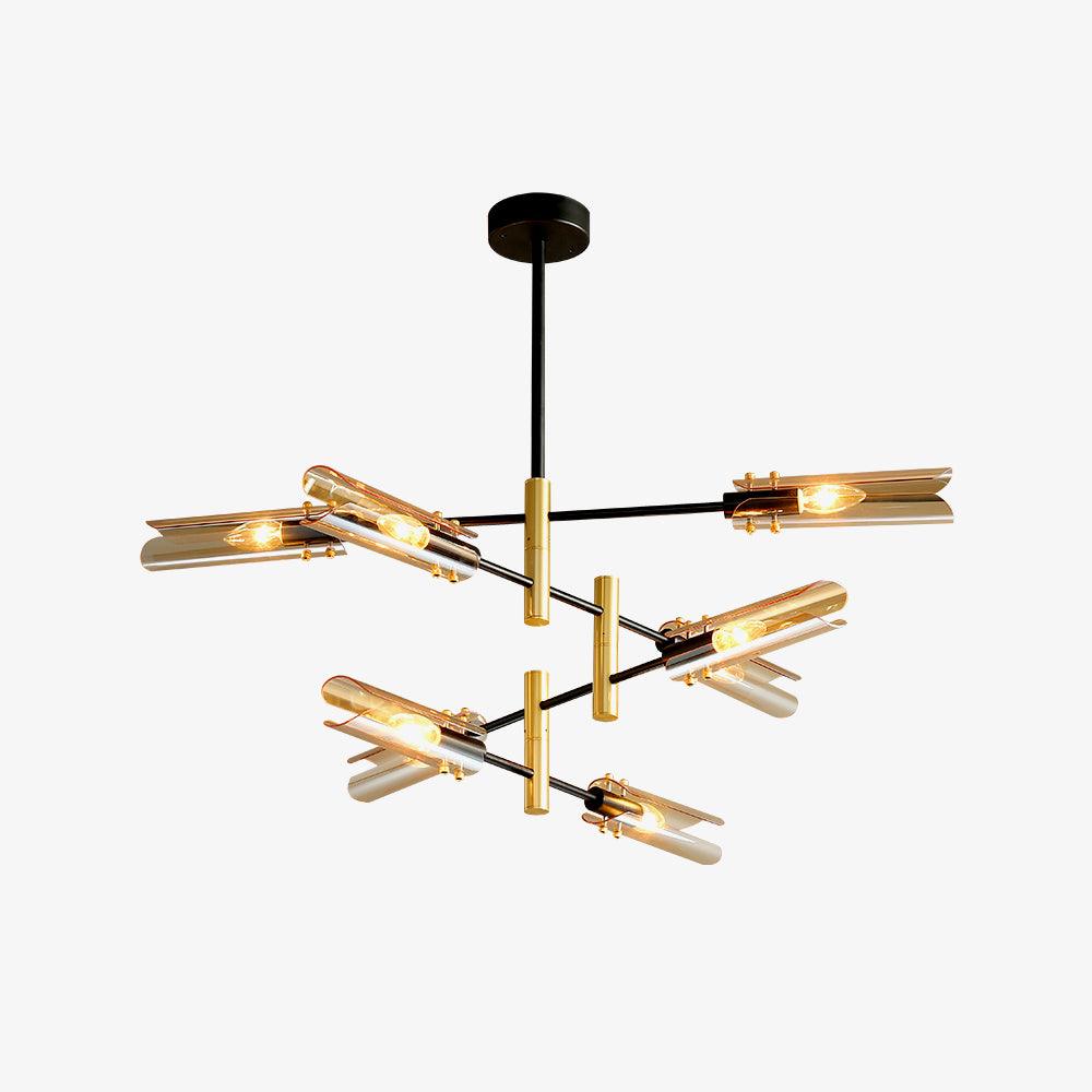 Darellith Glass Chandelier-Moonnatur