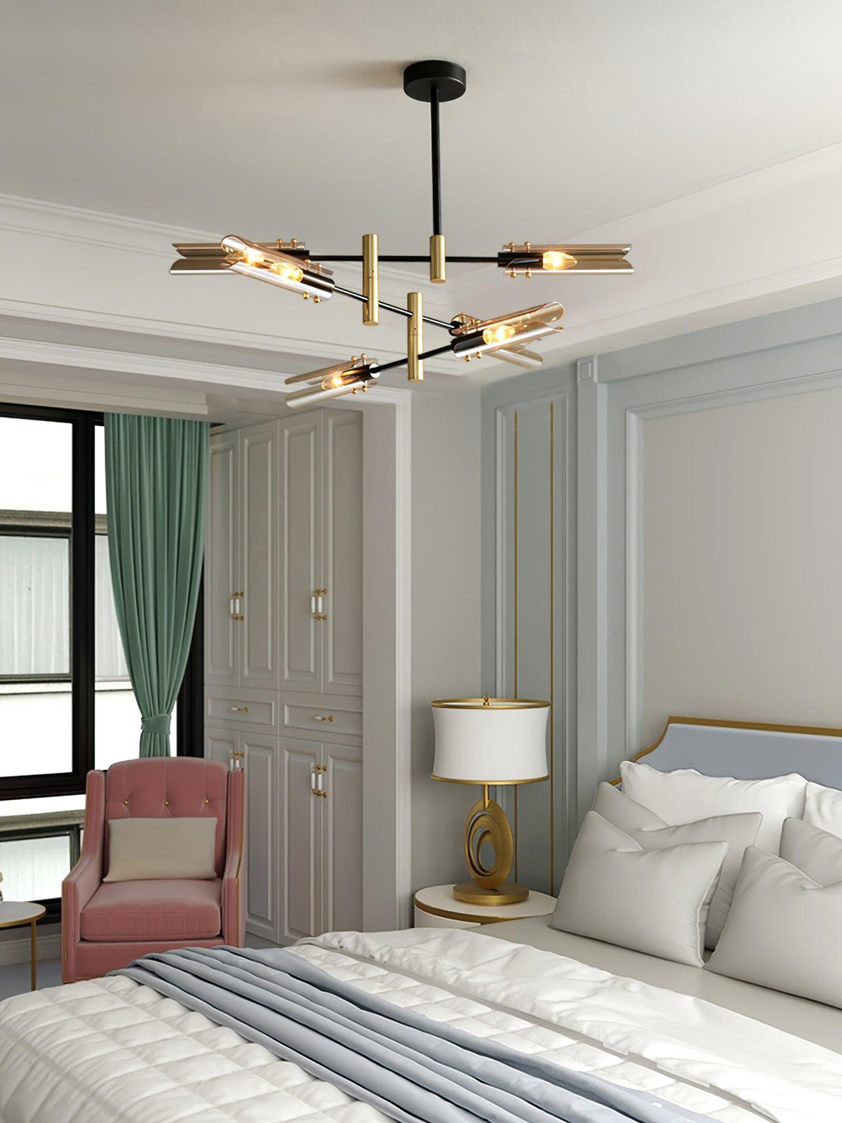 Darellith Glass Chandelier-Moonnatur
