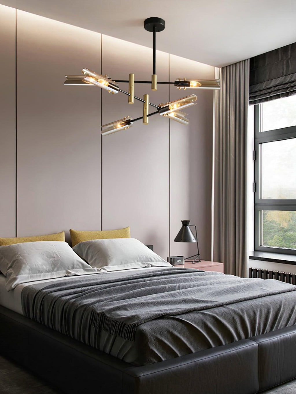 Darellith Glass Chandelier-Moonnatur