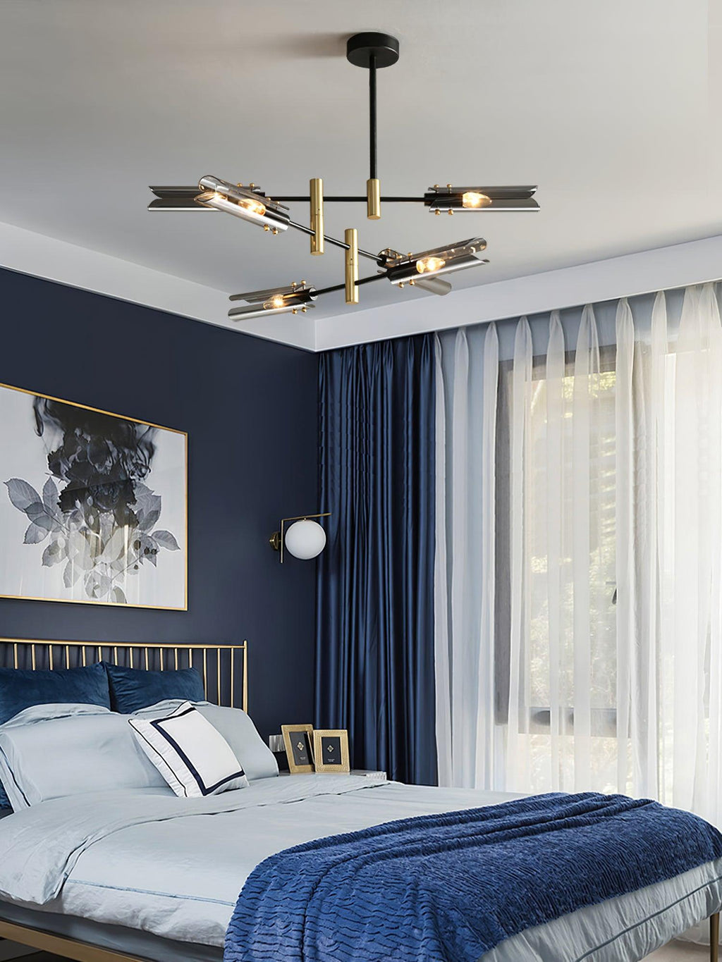 Darellith Glass Chandelier-Moonnatur