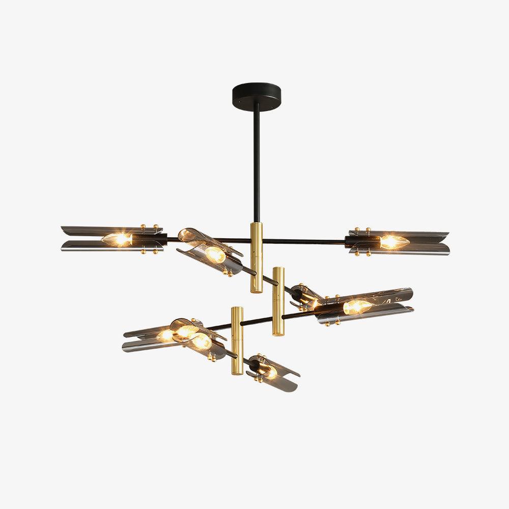 Darellith Glass Chandelier-Moonnatur