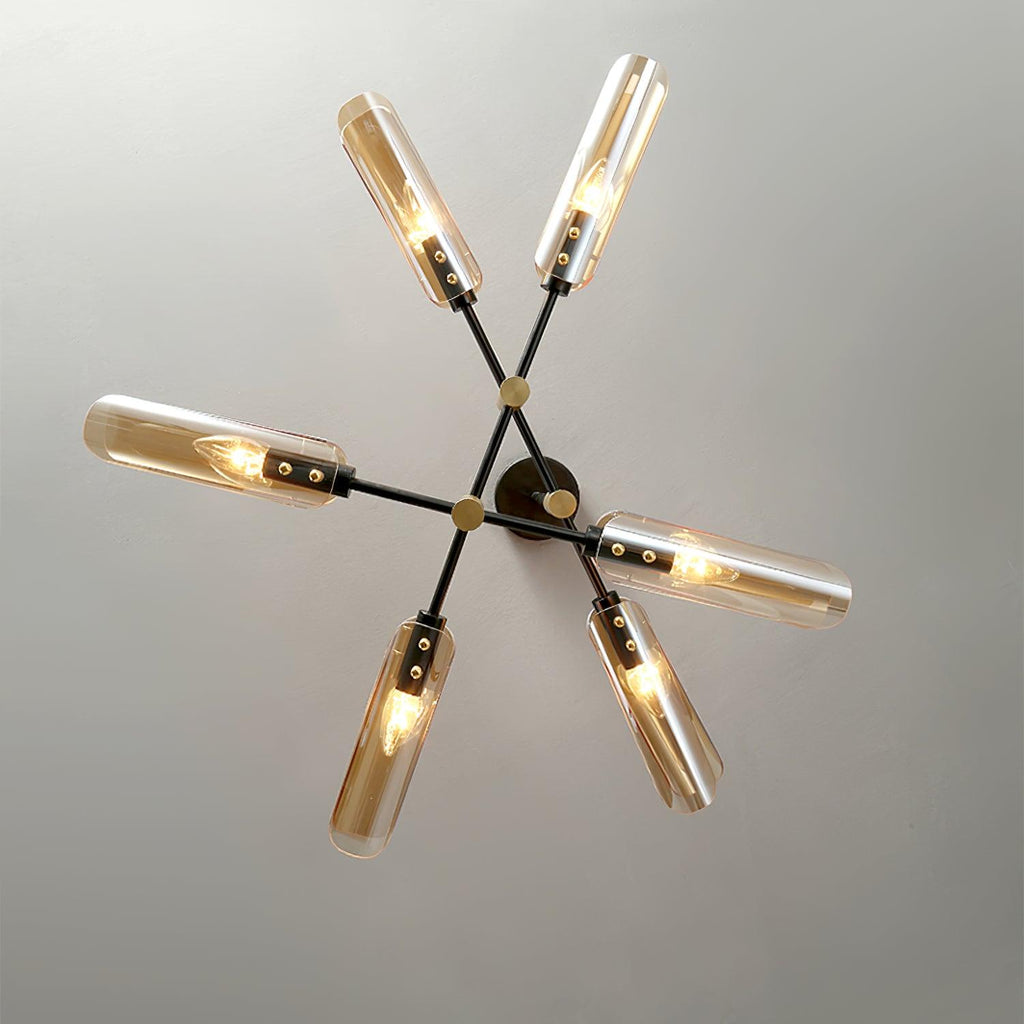 Darellith Glass Chandelier-Moonnatur