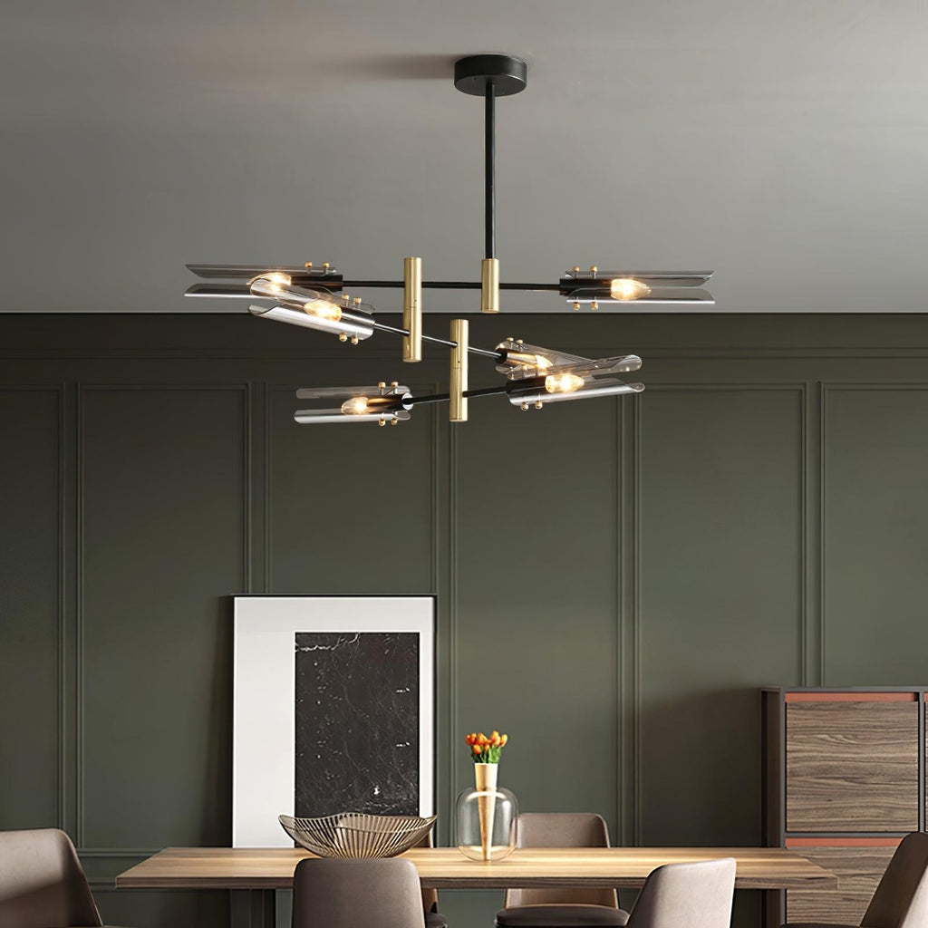 Darellith Glass Chandelier-Moonnatur