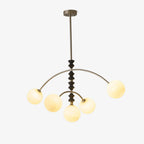 Renora Wood Chandelier-Moonnatur