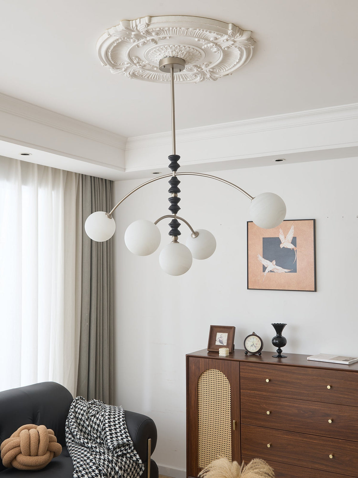Renora Wood Chandelier-Moonnatur