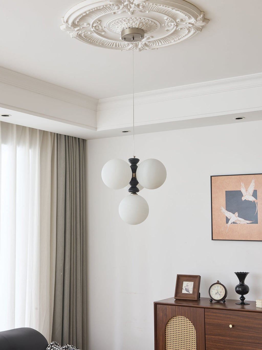 Renora Wood Chandelier-Moonnatur