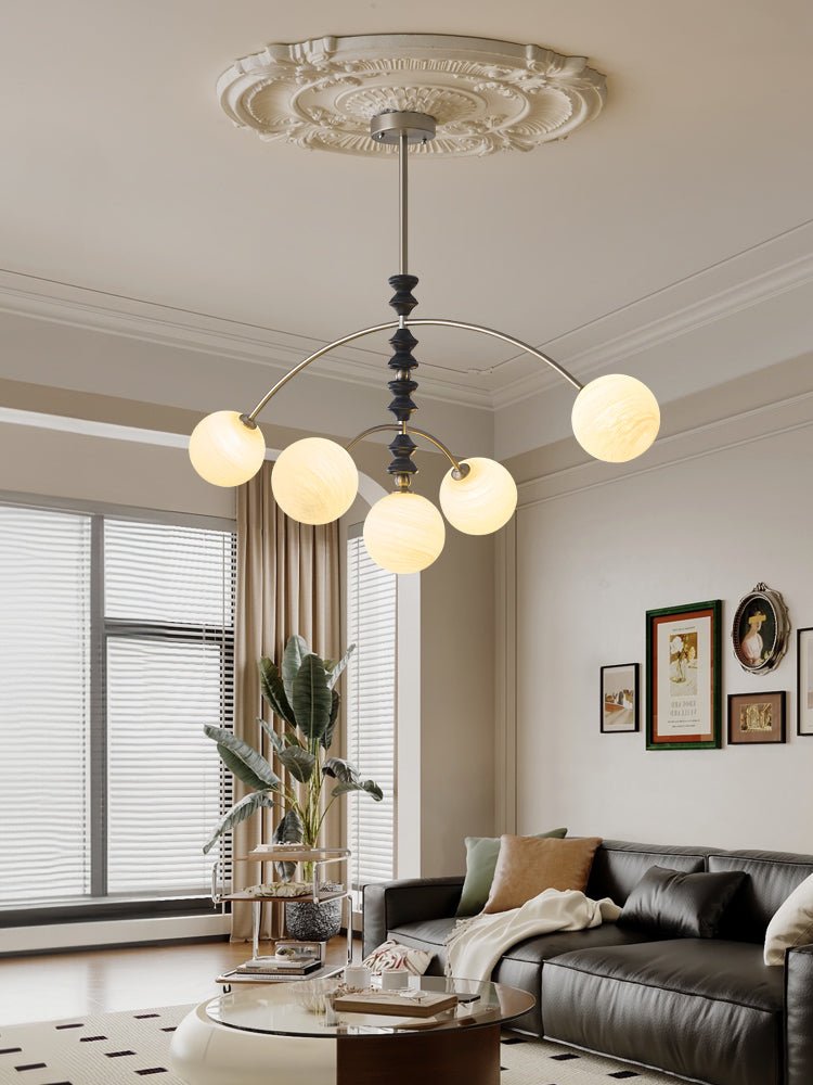 Renora Wood Chandelier-Moonnatur