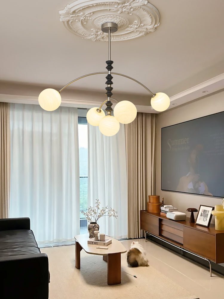 Renora Wood Chandelier-Moonnatur