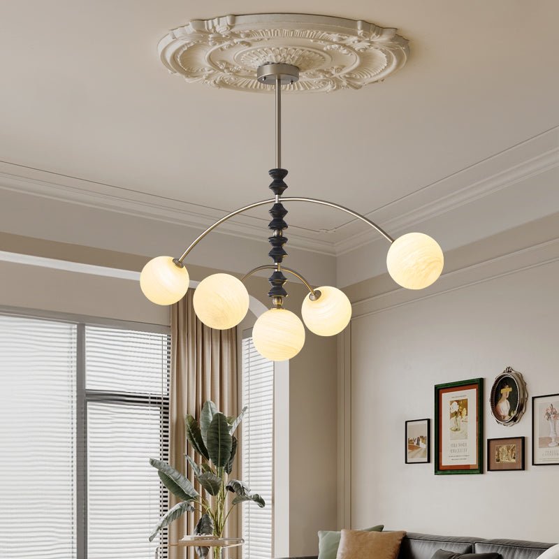 Renora Wood Chandelier-Moonnatur