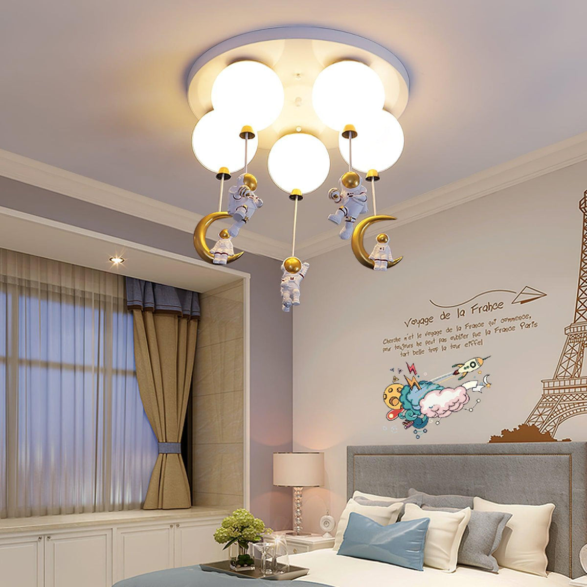 Ulenella Acrylic Ceiling Light-Moonnatur