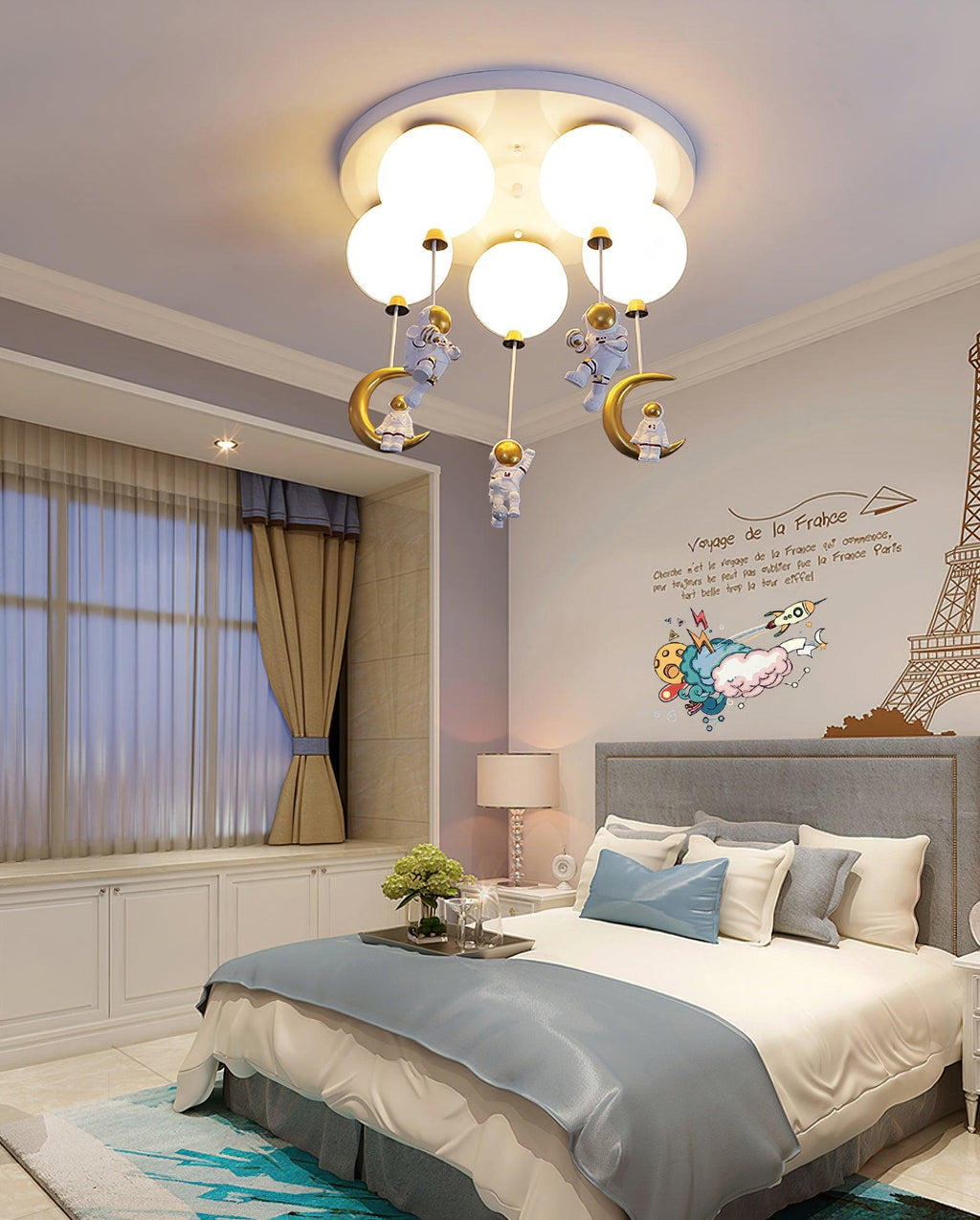 Ulenella Acrylic Ceiling Light-Moonnatur