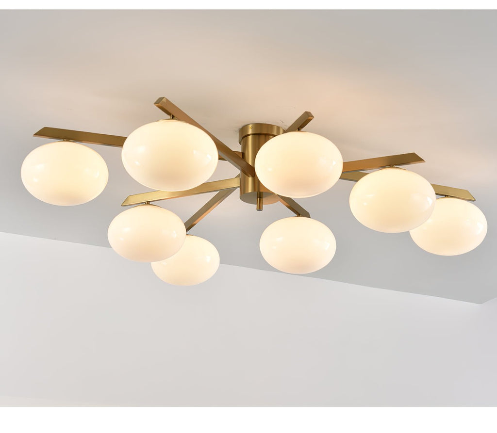 Gildenenelle Glass Ceiling Light-Moonnatur