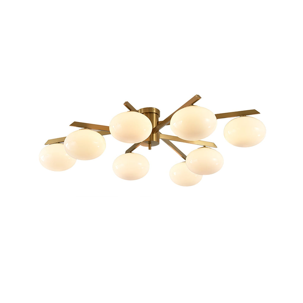 Gildenenelle Glass Ceiling Light-Moonnatur