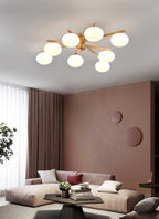 Gildenenelle Glass Ceiling Light-Moonnatur
