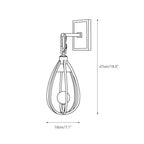 Wenrelholm Crystal Wall Light-Moonnatur