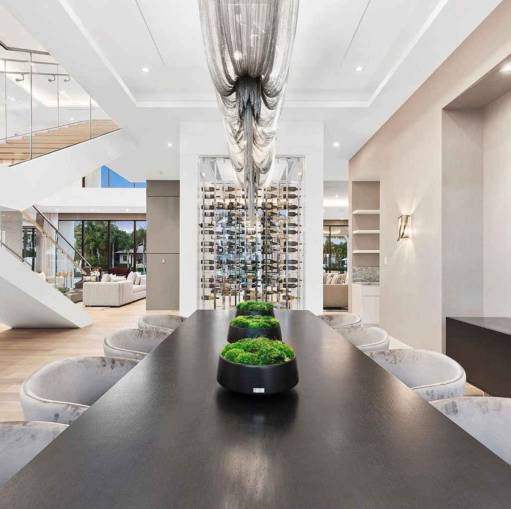 Carrowis Aluminium Chandelier-Moonnatur